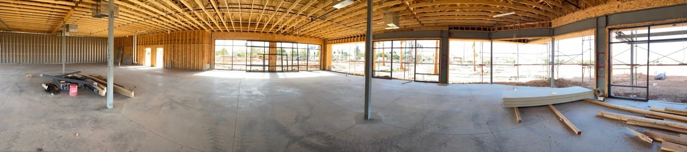 Commercial interior construction project in Maricopa County